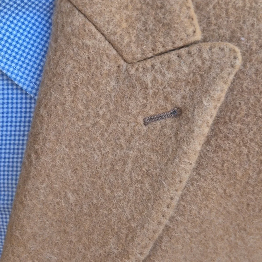 TODD SNYDER Italian Peak Lapel Wool Blend DB Mens Sz 40 Coat Overcoat‎ Topcoat